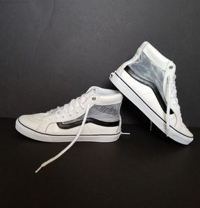 Vans SK8 Hi leather women's size 8 mens sz 6.5